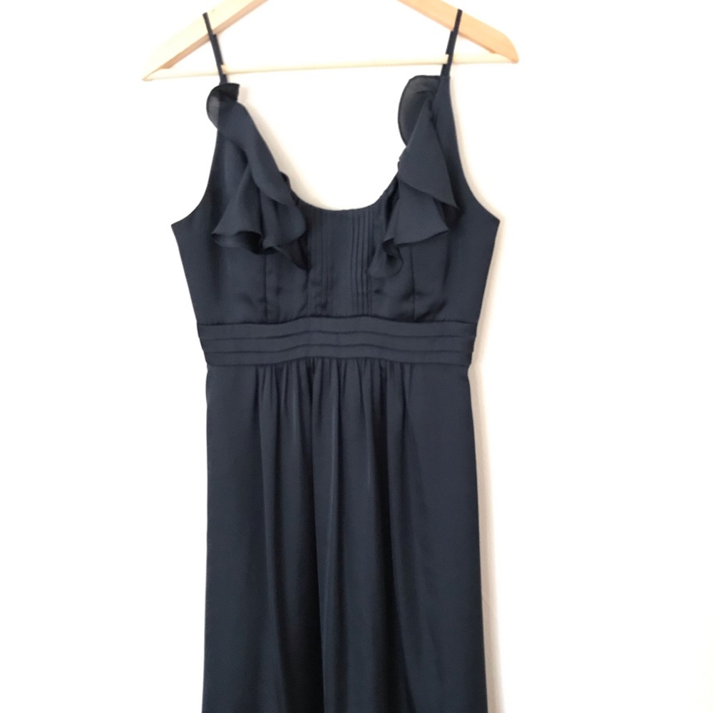 Navy Blue Cocktail Party Dress